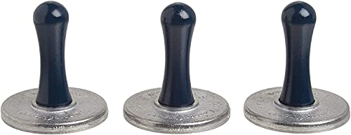 Nordic Ware Starry Night Cast Cookie Stamps, 3-inch rounds, Silver - Image 2