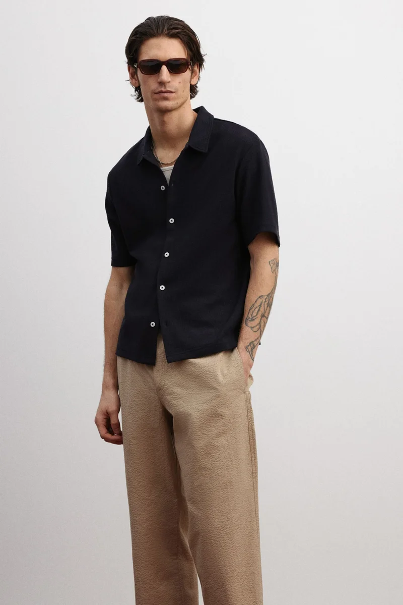 H&M Regular Fit Short-sleeved jersey shirt