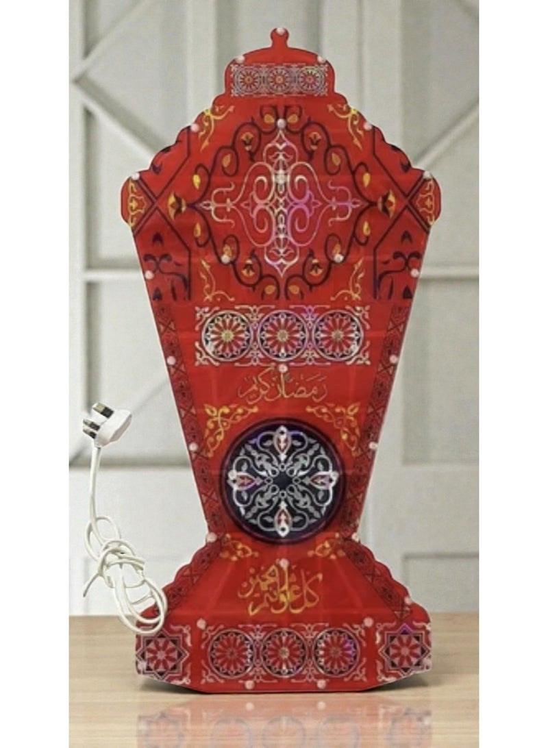 Led Ramadan Decorative lantern With Moving Lights 37cm - Image 1