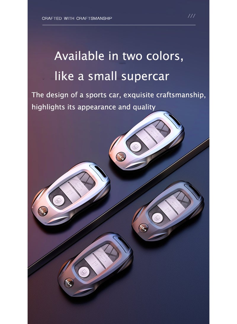 KIA High end car key protection case suitable for Kia K3 key set, K5/K2/kx3/K4/kx5, Smart Run, Yi Run, Furuidi Lion Platinum, Expanding the World, Car Key Shell case - Image 4
