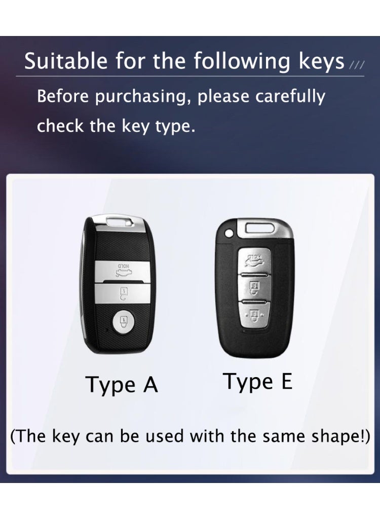 KIA High end car key protection case suitable for Kia K3 key set, K5/K2/kx3/K4/kx5, Smart Run, Yi Run, Furuidi Lion Platinum, Expanding the World, Car Key Shell case - Image 3