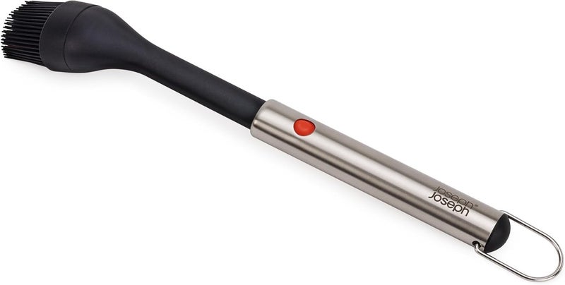 Joseph Joseph GrillOut Silicone BBQ Basting Brush with Extending Handle Heat Resistant Silicone Bristles Stainless Steel BBQ Sauce Brush for Grilling Smoking Roasting & Outdoor Cooking - Image 1