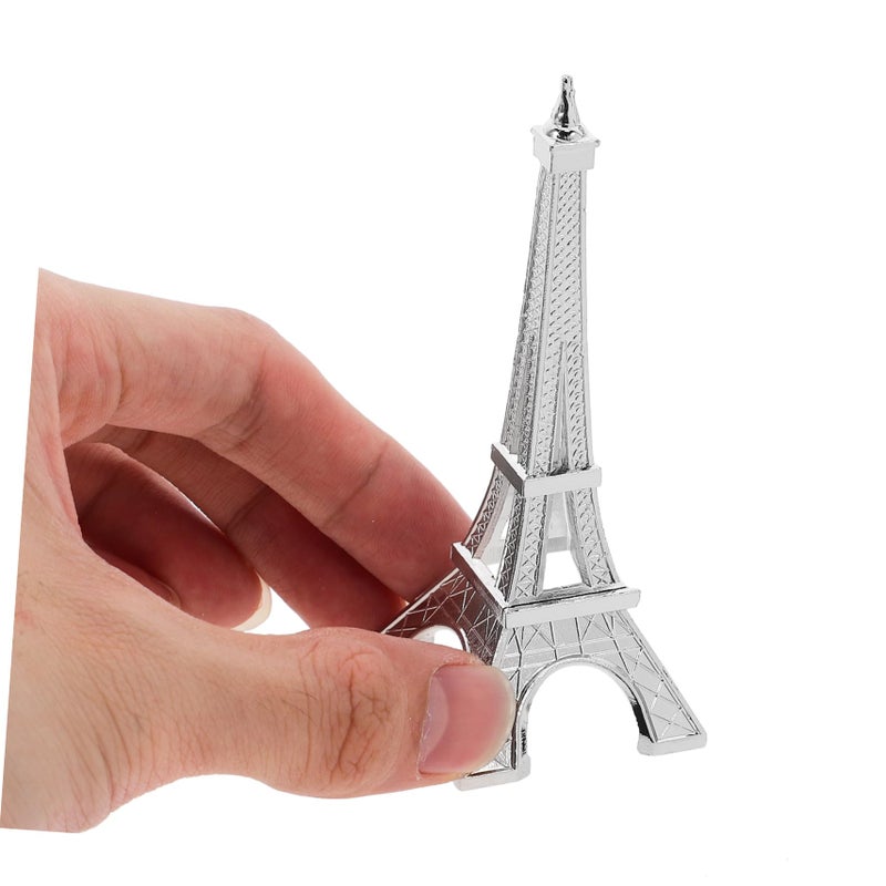 Decorative Tower Business Card Holder And Memo Clip For Desk Organizer - Image 3