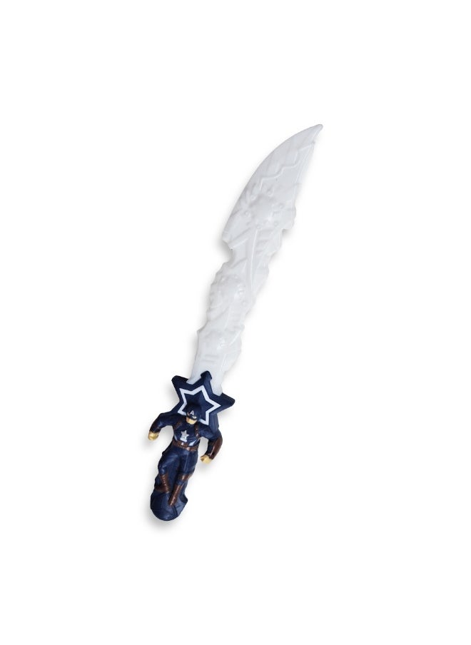 Generic - Captain America Avengers Kids Toy Set, consisting of (shield, mask, sword) to introduce the child to an imaginative and fun play experience, suitable for disguise at parties and occasions and an ideal gift for birthdays - Image 1