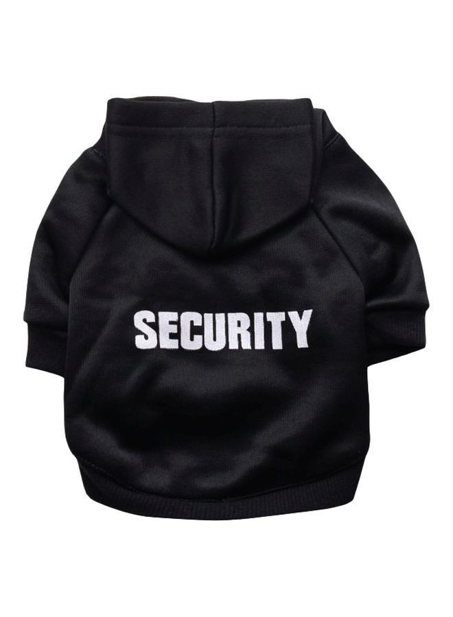 نيبمينينت فيست للكلاب بغطاء للرأس مزين بطبعة أسود S