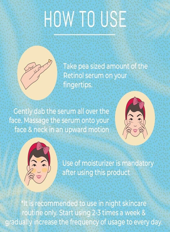 RYLLZ ESSENTIALS Retinol 0.6% Anti Aging Night Serum | with Coenzyme q10, Bakuchiol Oil, Squalane, Rosehip Extract, Azelaic Acid & Niacinamide | for Fine Lines & Wrinkles | For All Skin Types | 30ml - Image 5