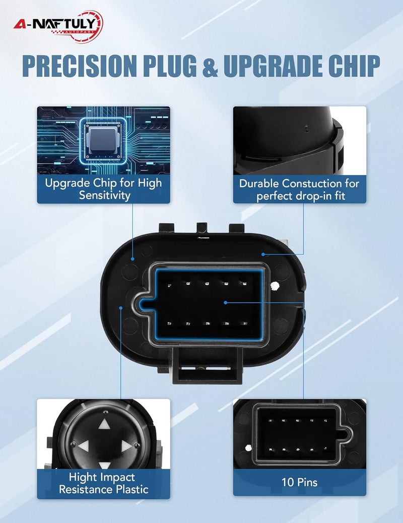 A-NAFTULY Power Mirror Switch for Chevy and GMC - Image 3