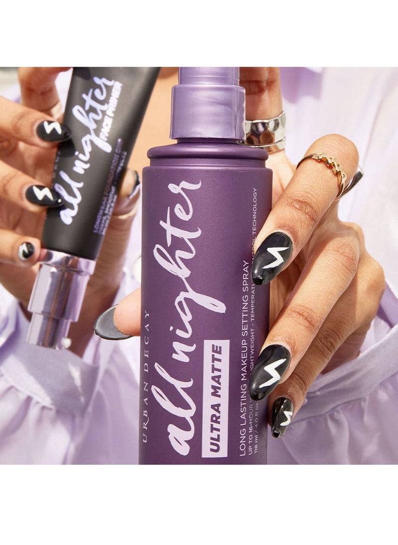 Urban Decay All Nighter Ultra Matte Makeup Setting Spray 118ml  - Image 2