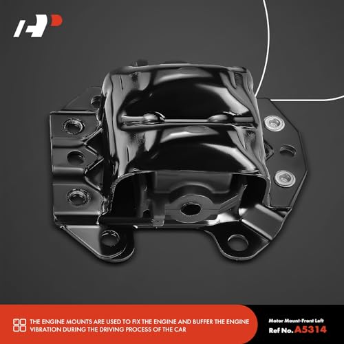 A-Premium 2PCS Front Left and Right Engine Motor Mount Kit Compatible with Chevrolet Camaro & Pontiac Firebird, 1998 1999 2000 2001 2002, 5.7L - Image 4
