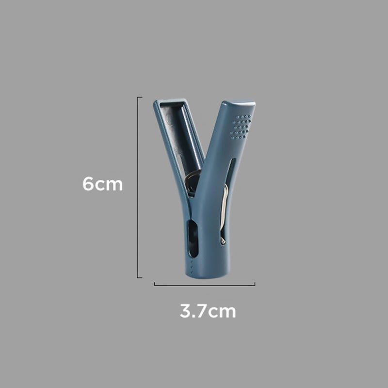 20pcs Multi-Function Plastic Clothes Pins Windproof Non-Slip Clothespins for Home Laundry Sock Fixing Clips Sturdy Drying Clips for Indoor Outdoor Use - Image 2