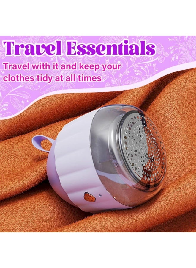 مزيلة الوبر الدائرية - مزيلة الوبر الدائرية المتقدمة تساعدك على إزالة الوبر والشعر من ملابسك بسهولة، تحكم دقيق وأداء قوي لإعادة إضفاء الحيوية على ملابسك في ثوان معدودة - Image 5