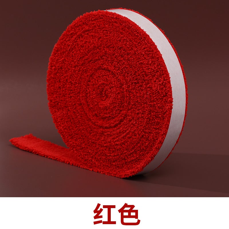 5M Large Plate Towel Glue Long Hair Microfiber Badminton Towel Hand Glue Large Roll Tennis Racket Sweat Absorbent Belt Anti-Slip Glue - Image 1