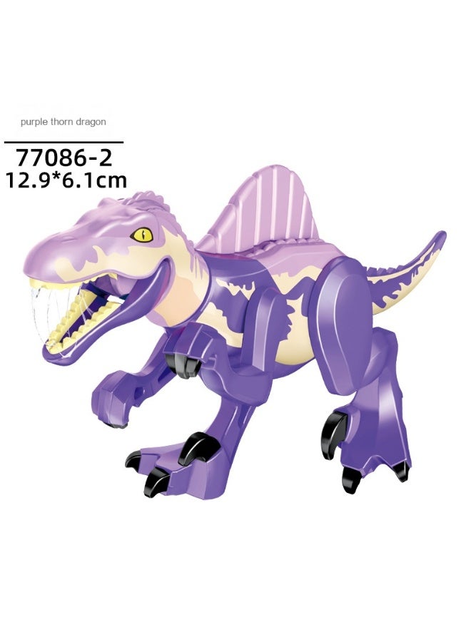 NIBEMINENT Jurassic Dinosaur Building Blocks - Educational Assembly Toy for Kids