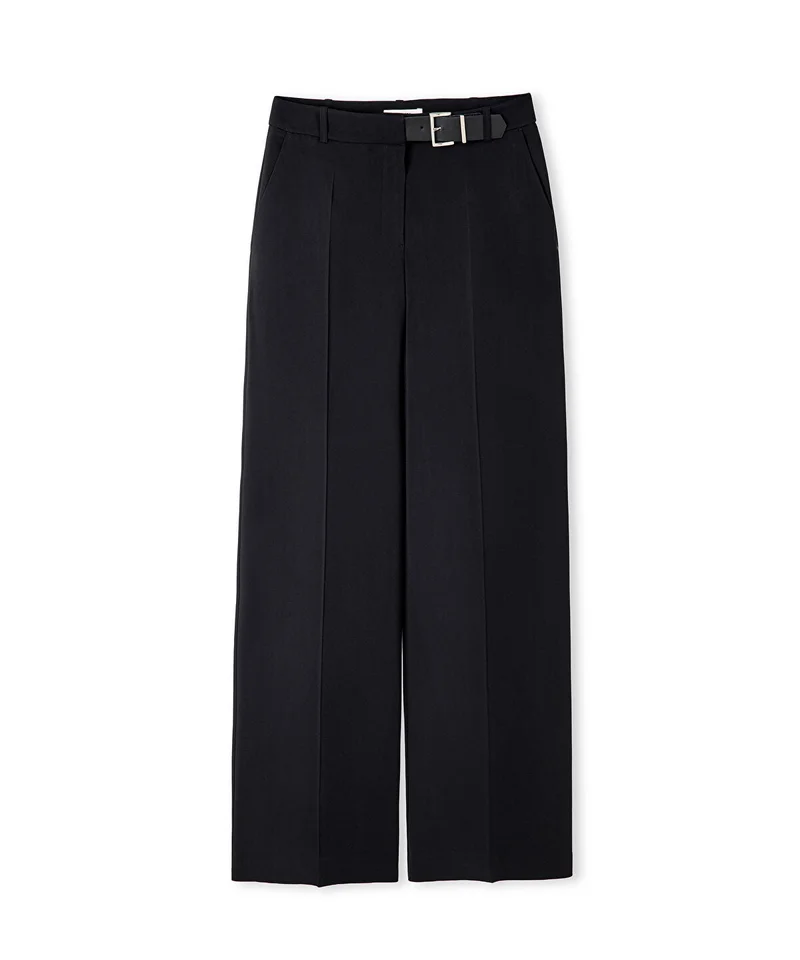 Ipekyol  Contrast Belt Trousers for Women | Best Price UAE
