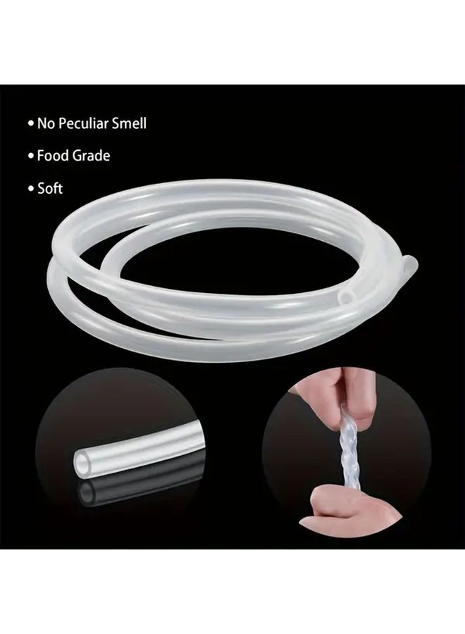 Stainless Steel Double Ball Lock Mini Barrel Keg Tap Dispenser with Silicone Beer Hose for 67.63oz 121.73oz 1.06gal 1.32gal 2.64gal Growler Including Free 10pcs O Rings - Image 5