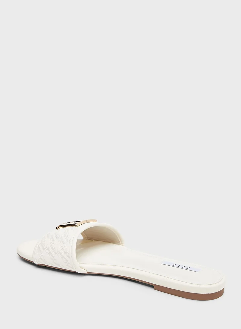 ELLE One Strap Flat Sandals