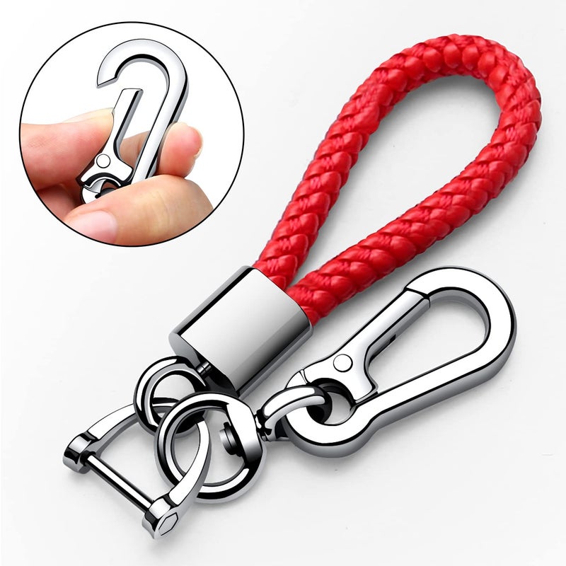 Autophone Compatible with Lexus Key fob Cover with Keychain Soft TPU 360 Degree Protection Key Case for 2018-2025 UX200 LS500 LS500H LC500 LC500h ES300h ES350 Smart Key(Red) - Image 5