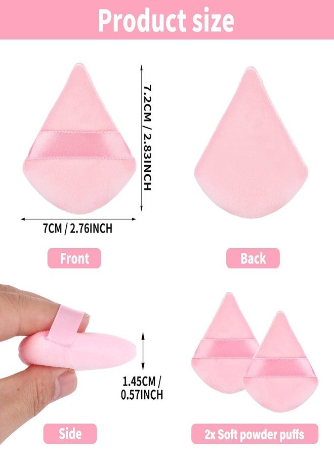 Ruby Face RubyFace 1 pcs Makeup Sponge Blender with Egg Storage Case | 3 pcs Triangle Powder Puffs, Ultra-Soft Latex-Free Sponges for Foundation, Concealer & Powder - Image 3