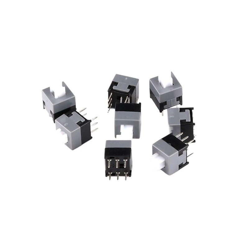 50Pcs 6Pin Double Row Tactile Push Button Switch 8 5mm x 8 5mm No Lock - Image 2