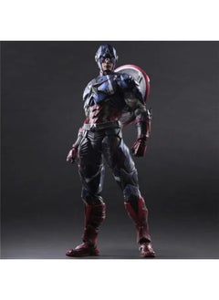 General Avengers Captain America Captain America Joint Movable Doll Desktop Decoration Toy Gift for Family and Friends  - Image 2