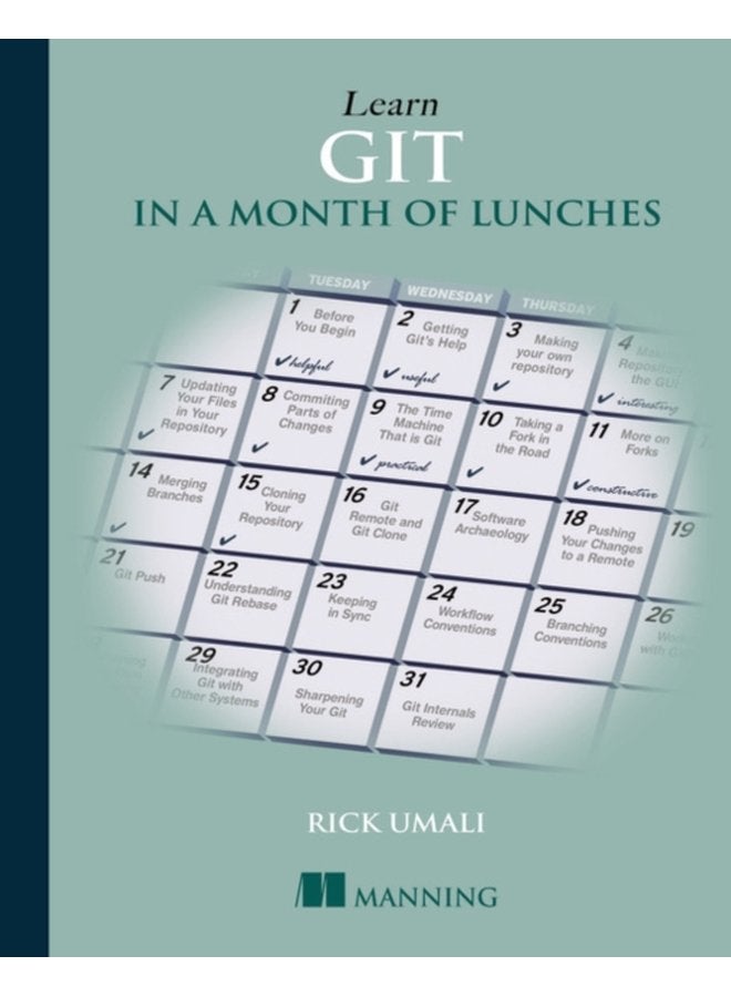 Learn Git in a Month of Lunches - Paperback