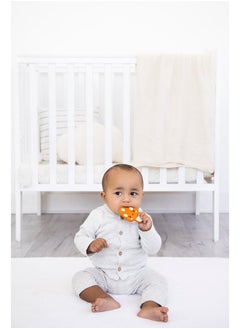 pearhead Pearhead Mushroom Silicone Baby Teether, Teething Toy for Babies 0+ Months, BPA Free Teether, Safe and Gentle Teething Relief  - Image 2