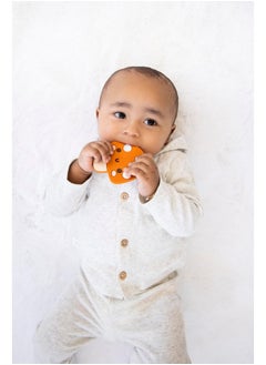 pearhead Pearhead Mushroom Silicone Baby Teether, Teething Toy for Babies 0+ Months, BPA Free Teether, Safe and Gentle Teething Relief  - Image 5