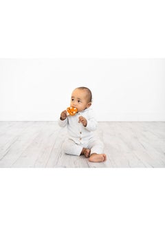 pearhead Pearhead Mushroom Silicone Baby Teether, Teething Toy for Babies 0+ Months, BPA Free Teether, Safe and Gentle Teething Relief  - Image 3