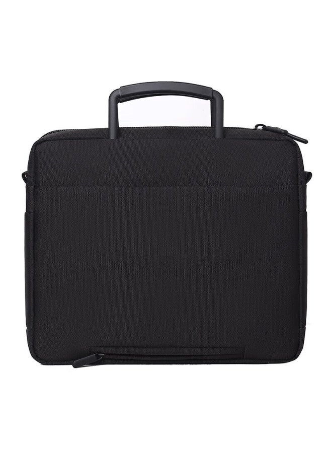 LEXON حقيبة كتف رجال أعمال من ليكسون، حقيبة لابتوب آبل 13.3 بوصة، حقيبة عبر الجسم، حقيبة أنيقة، سوداء - Image 3