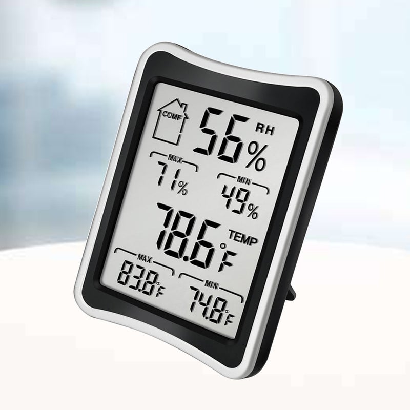 2 in 1 Household Indoor Large Screen Temperature Humidity Monitor Hygrometer - No Battery - Image 5