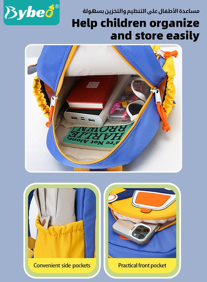 Bybeo Kids Backpack, Toddler School Bag, Small Kids Daypack, Baby Preschool Bag, Cute Cartoon Travel Bag for Baby Boys and Girls, Perfect for Kindergarten, Travel, School  - Image 4