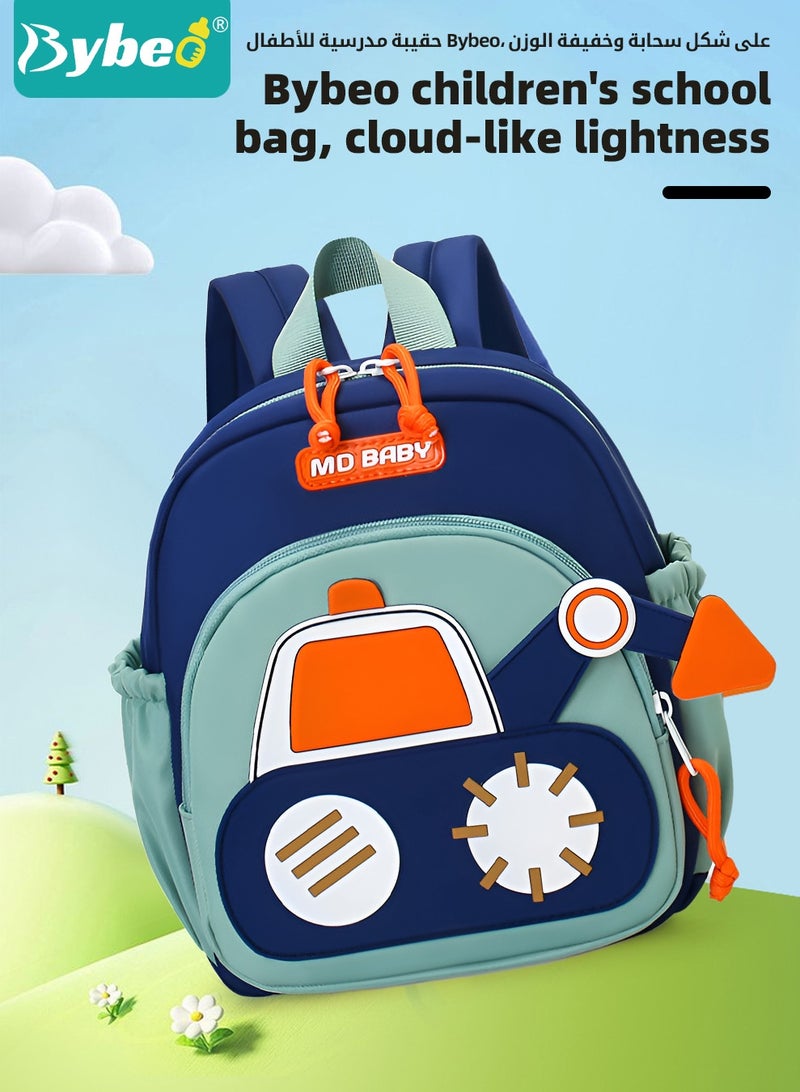 Bybeo Kids Backpack, Toddler School Bag, Small Kids Daypack, Baby Preschool Bag, Cute Cartoon Travel Bag for Baby Boys and Girls, Perfect for Kindergarten, Travel, School  - Image 2