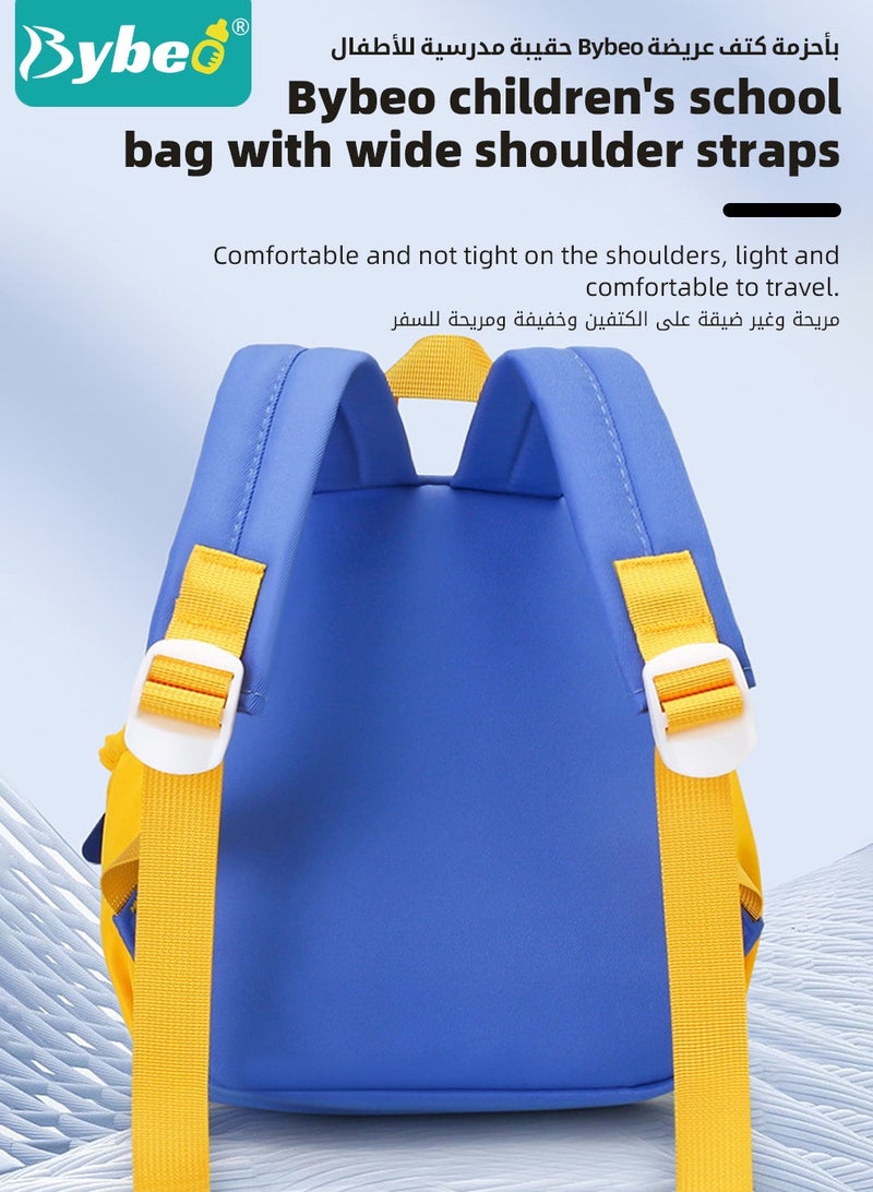Bybeo Kids Backpack, Toddler School Bag, Small Kids Daypack, Baby Preschool Bag, Cute Cartoon Travel Bag for Baby Boys and Girls, Perfect for Kindergarten, Travel, School  - Image 5