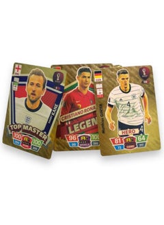 Generic Golden cards for football players, with 55 special cards, including special cards such as the legendary 