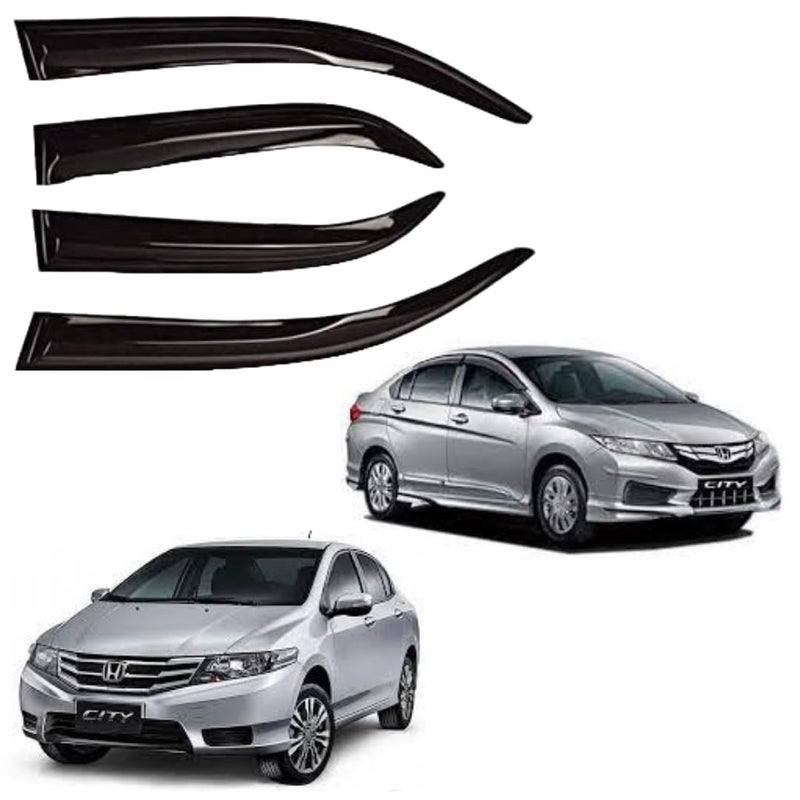 حاجب نافذة السيارة غير القابل للكسر / واقي المطر / مانع الرياح متوافق مع (هوندا سيتي ivtec (2009-2013))