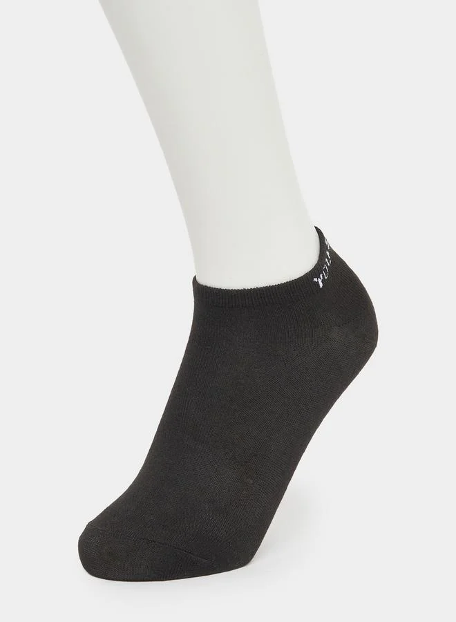 Styli Set of 5 - Contrast Panel Ankle Socks