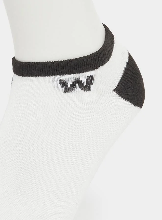 Styli Set of 5 - Contrast Panel Ankle Socks