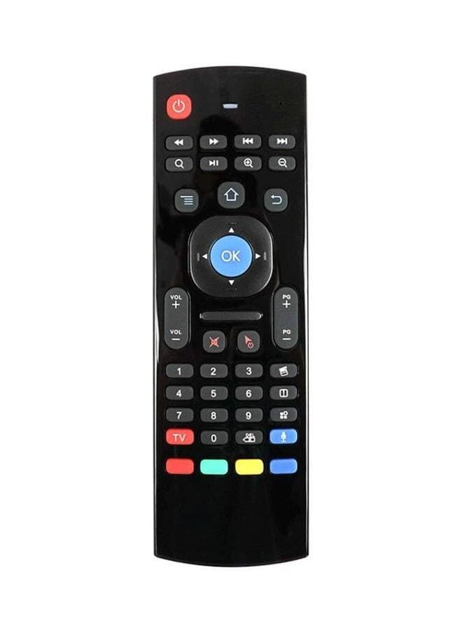 زبون جهاز تحكم عن بعد ولوحة مفاتيح 2 في 1 لجهاز Android Tv Box X96 H96 أسود وأحمر وأزرق  - Image 1