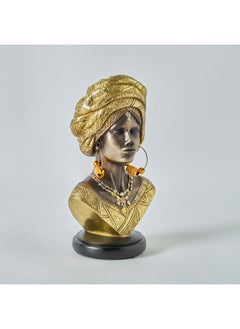 Home Box Marcel Polyresin Lady with Turban 15 x 12 x 26.5 cm  - Image 5