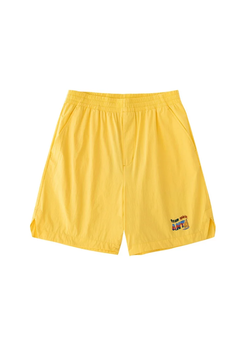 ANTA CLASSICAL CULTURE Shorts Yellow