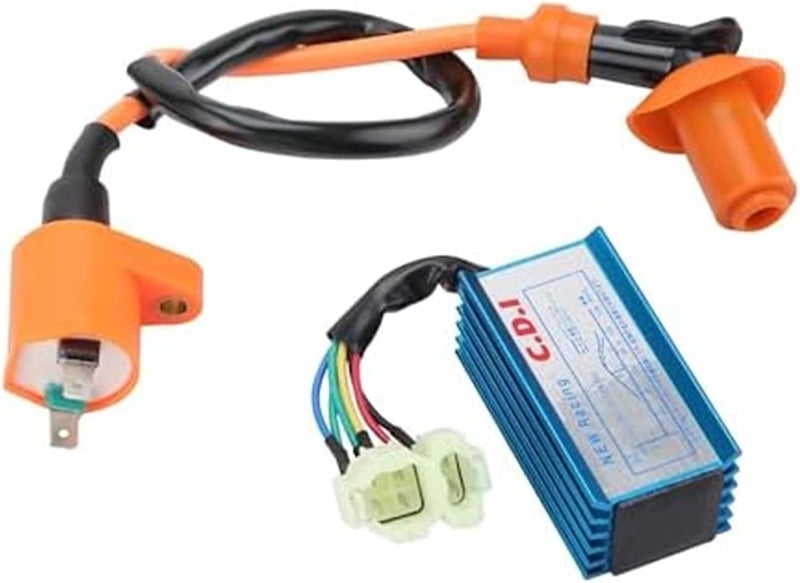 Wivplex 6 Pin Ignition Coil Set for GY6 Engines - Image 1