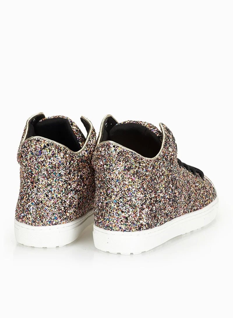 La Strada Multi Glitter Sneakers