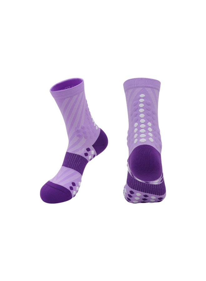 Professional Marathon Socks, Compression Running Socks,  Children's Mid-calf Socks, Sports Breathable Sweat-absorbing Cycling Socks