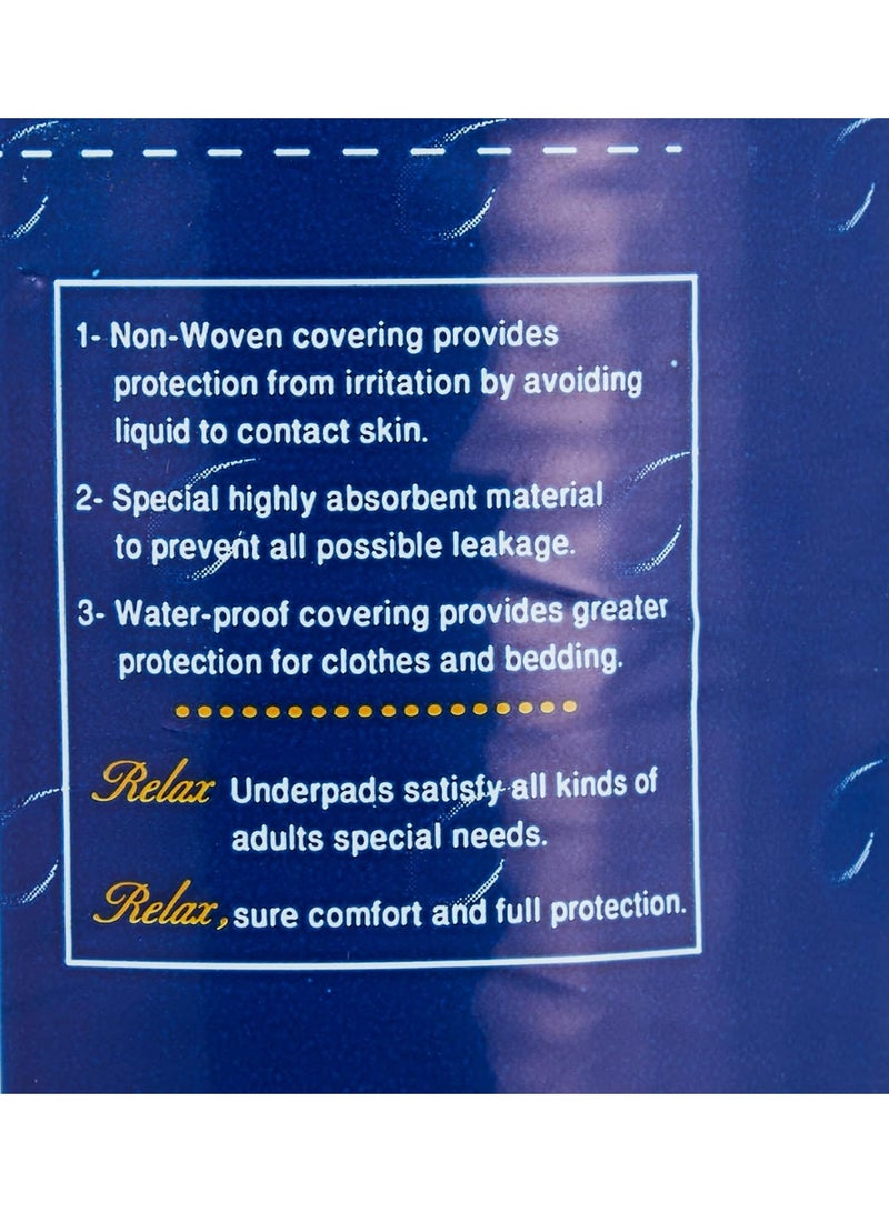 Active Relax Disposable & Highly Absorbent Underpads Medium + 15 Underpads 60 X 90 Cm - Image 4
