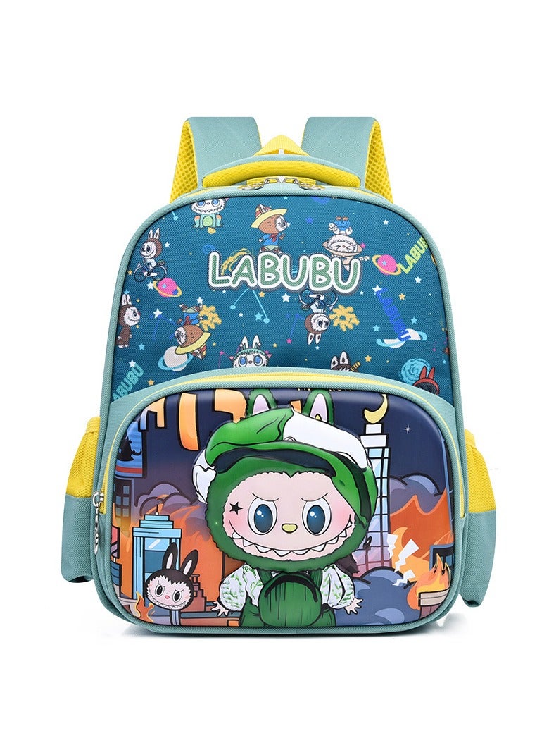Labubu Boys and Girls Cartoon Cute Lightweight Children's Backpack 27*31*10CM