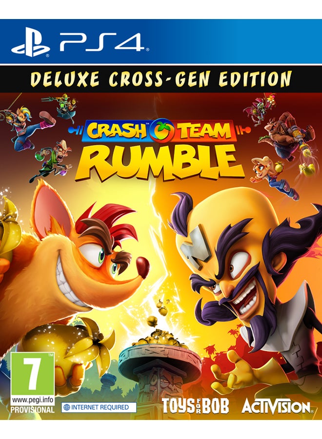Crash Team Rumble Deluxe Edition Arabic PS4 - playstation_4_ps4
