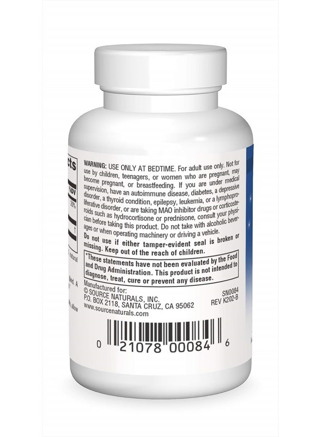 Source Naturals Melatonin, Helps Promote Sleep* 2.5 mg - 60 Peppermint Flavored Lozenges - Image 2