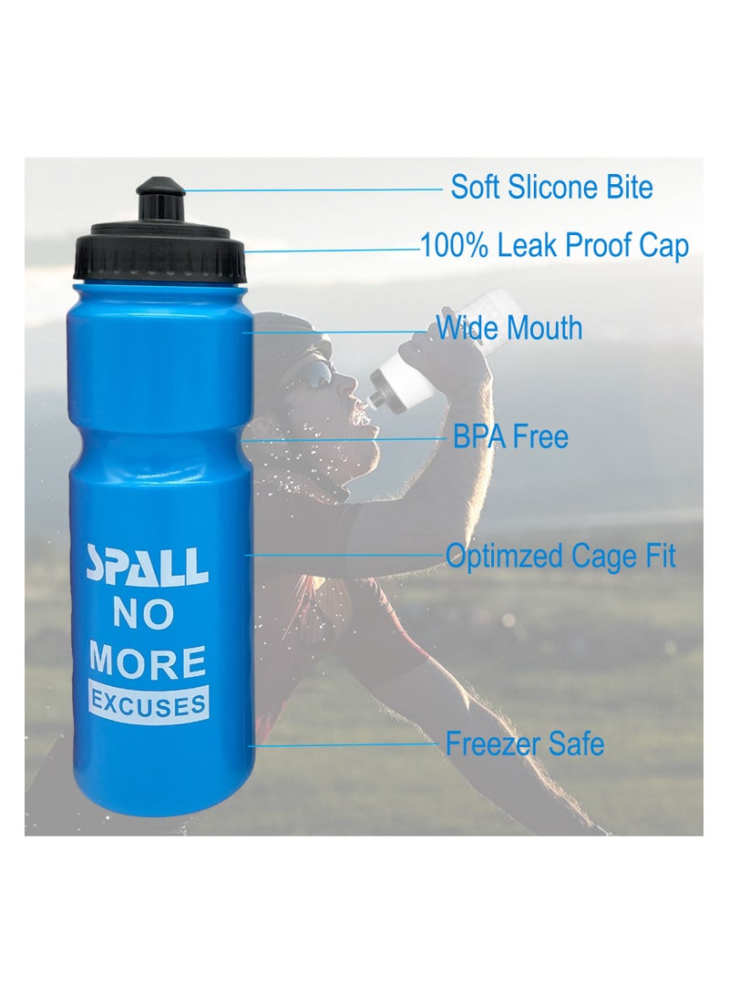 سبال زجاجات مياه رياضية زجاجات مياه خالية من مادة BPA مع تصميم متين وسهل الضغط ومتوفرة بألوان متعددة - Image 4
