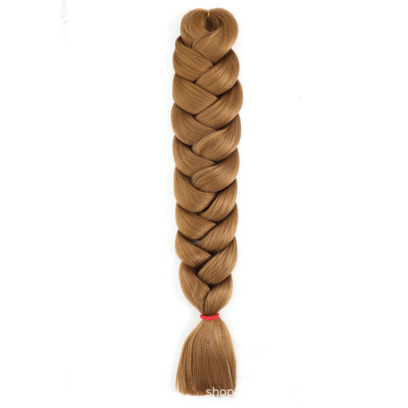 Flame retardant kanigaron soft braid african dirty braid in stock wholesale 82inch 165g big braid mixed batch 27#