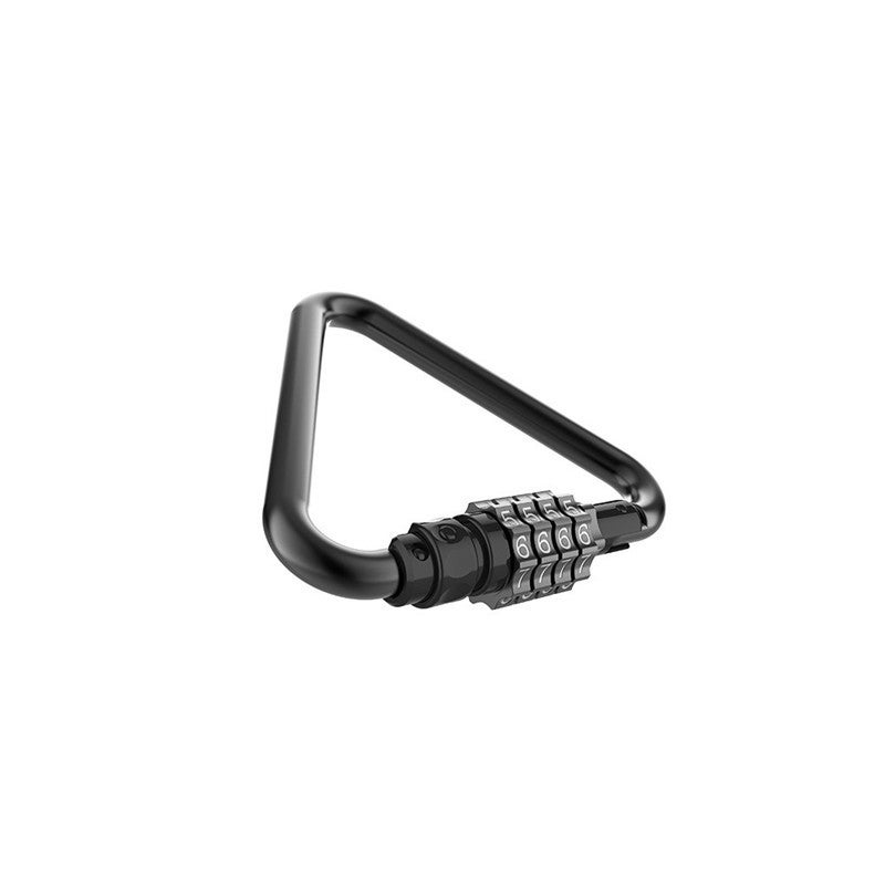 Heavy-Duty Climbing Carabiner Combination Lock for Helmets Black - Image 5